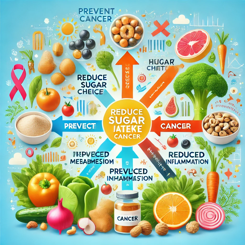 Estrategias para reducir el consumo de azúcar y prevenir el cáncer