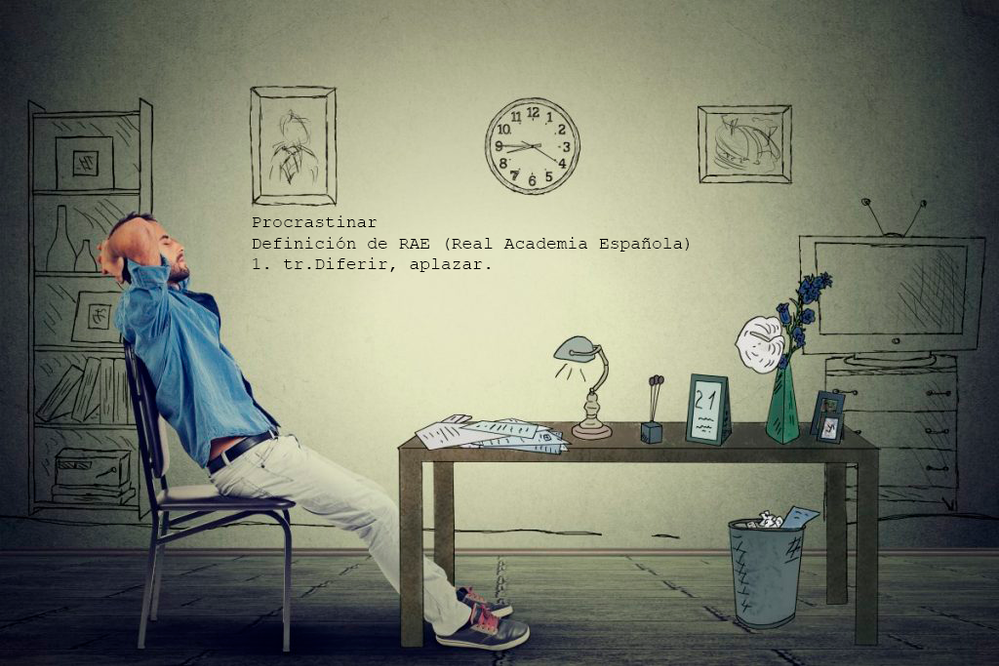 enojo y procrastinación