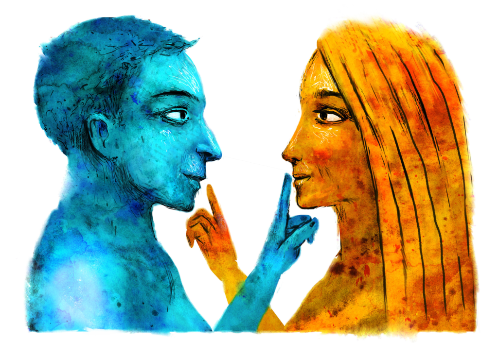 silencios en un vínculo interpersonal