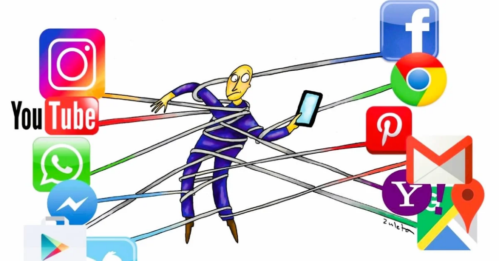 adicción a redes sociales