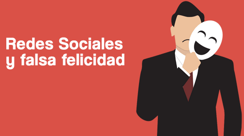 falsa felicidad en redes sociales