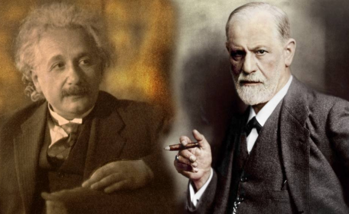 Freud y Einstein guerra