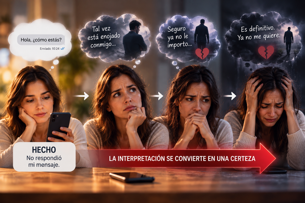 diferenciar hechos de interpretaciones